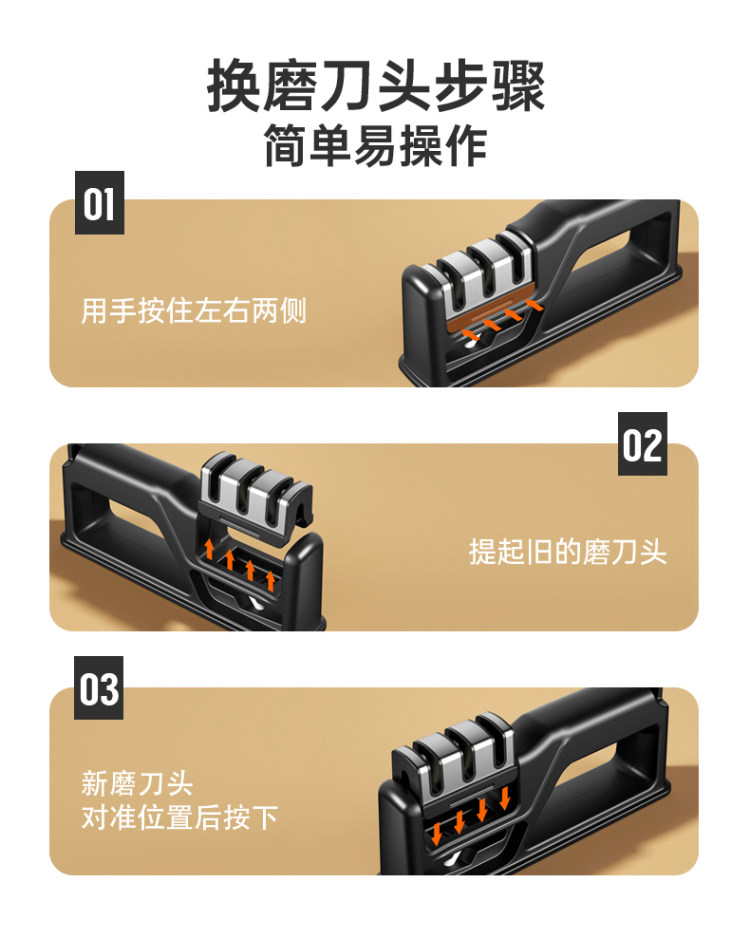 磨刀神器多功能磨刀石 图9