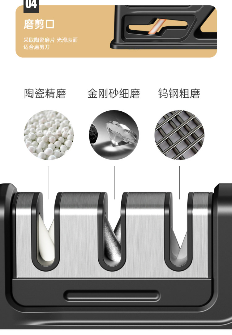 磨刀神器多功能磨刀石 图7