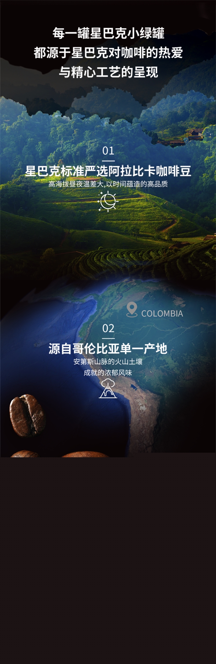 星巴克 小绿罐星倍醇228ml*6 图2