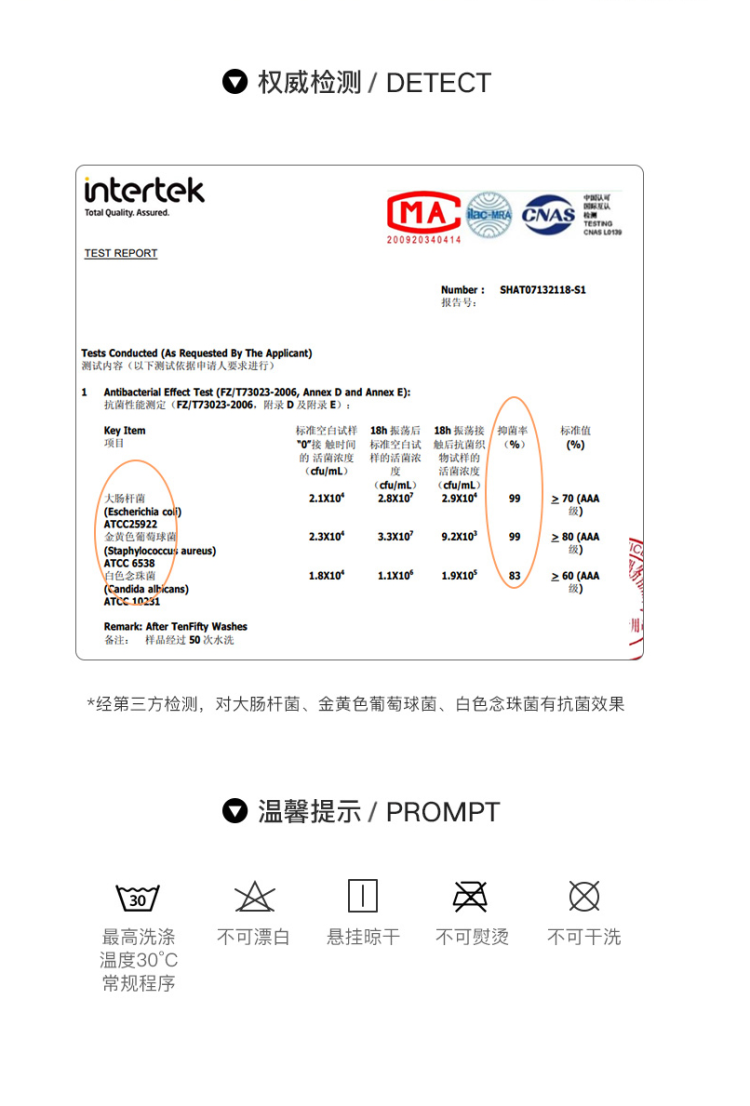 网易严选 男 95%精梳棉平角内裤 4条装 3A抑菌内档 图6