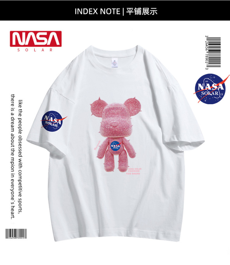 NASA 联名款宽松情侣短袖 图6