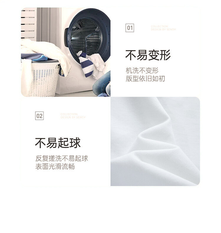 lee纯棉印花情侣款短袖 图4