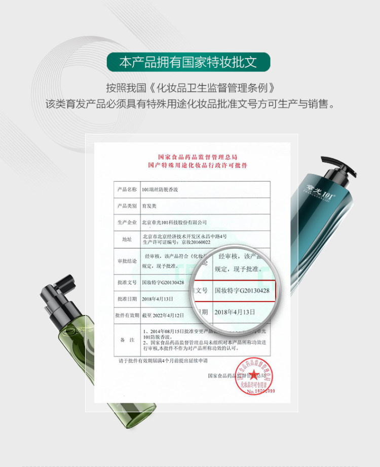 章光101 防脱发育发洗发水 图5
