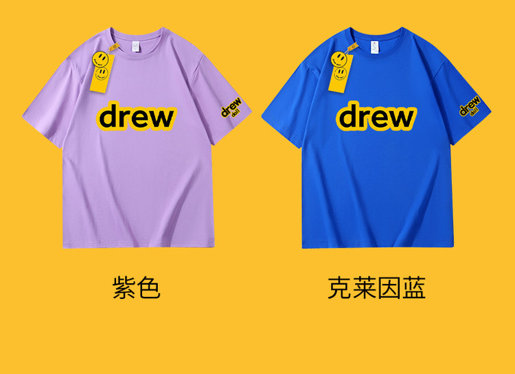 drew 联名款宽松情侣短袖 图6