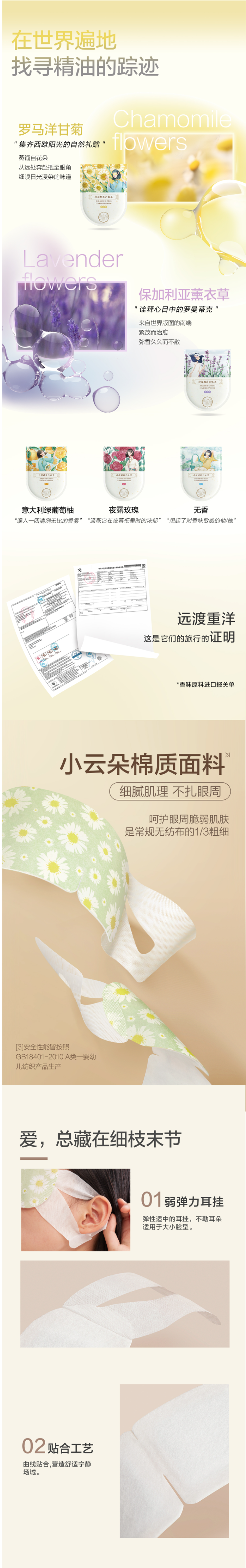 珍视明 蒸汽热敷眼罩 10片装 缓解眼疲劳 图3