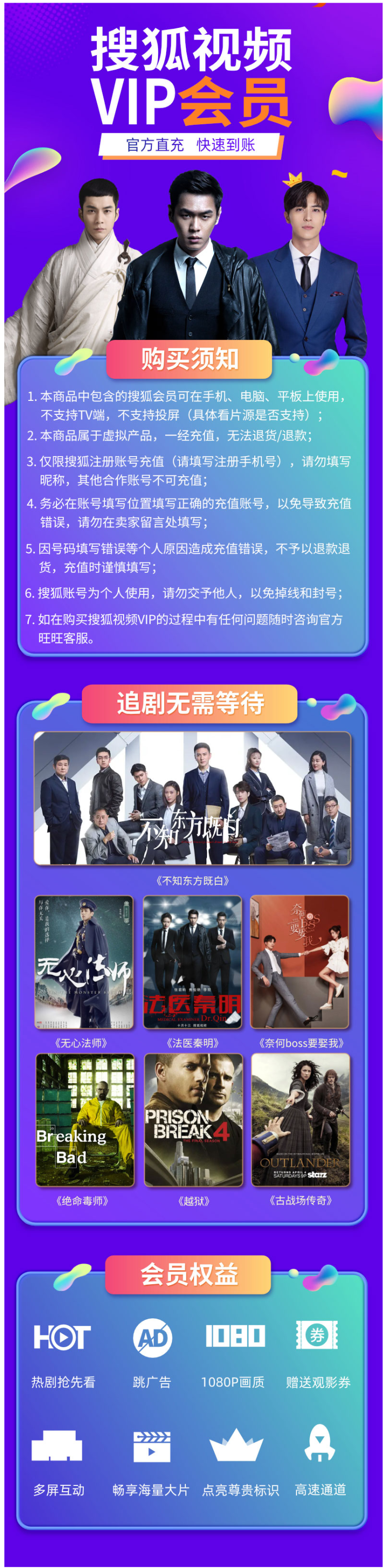 搜狐视频 vip会员 12个月 图2