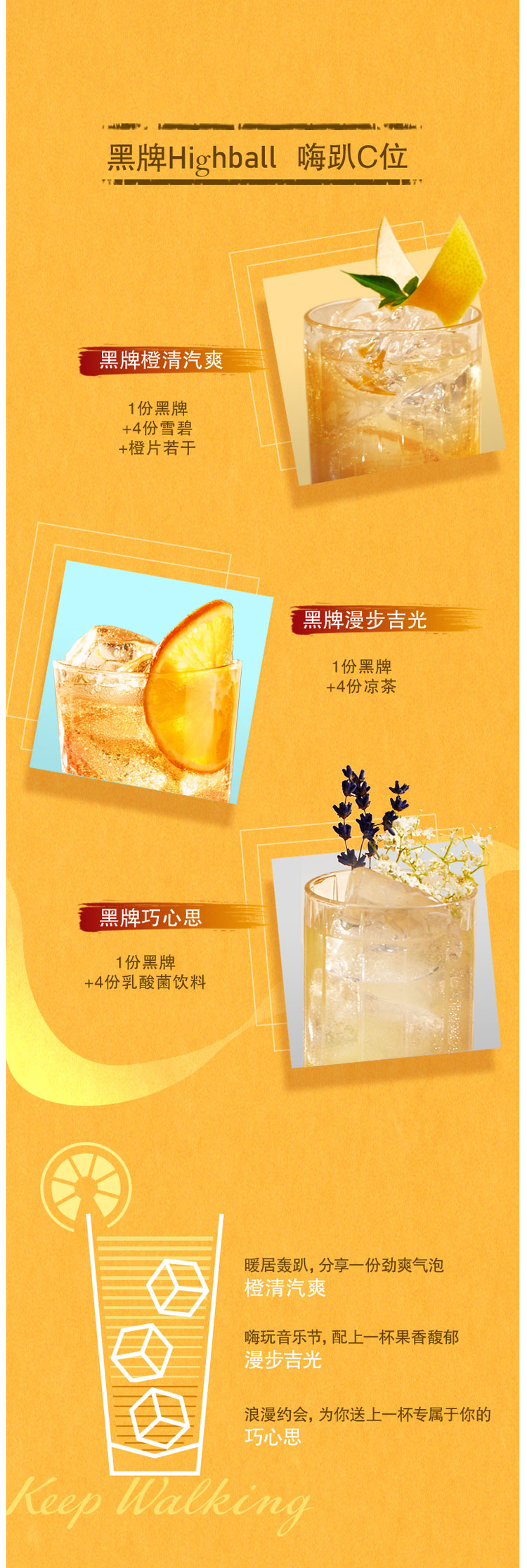 英国原产 尊尼获加 12年陈酿 黑牌黑方苏格兰威士忌 1L礼盒装 图2