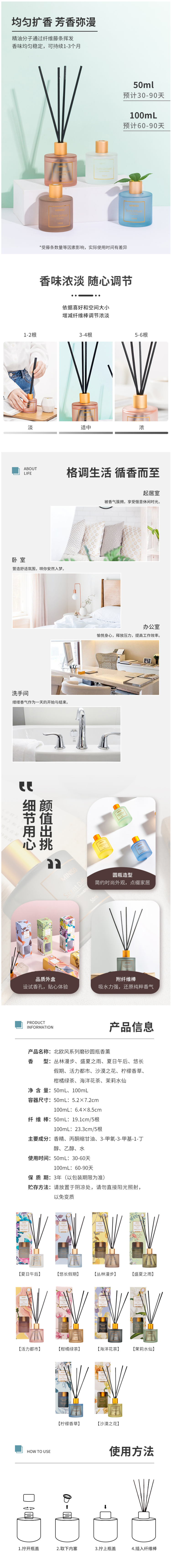 名创优品 Miniso 无火空气清新剂香薰 50ml 图3