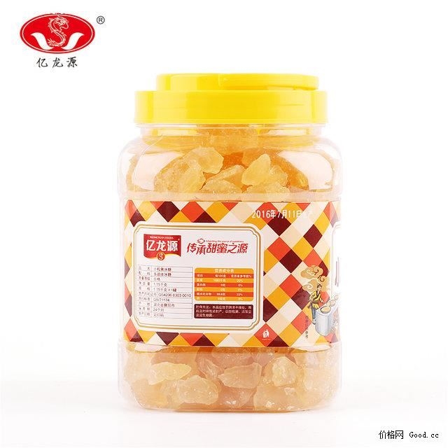 专业制糖21年  亿龙源 多晶小粒黄冰糖 1150g 图2