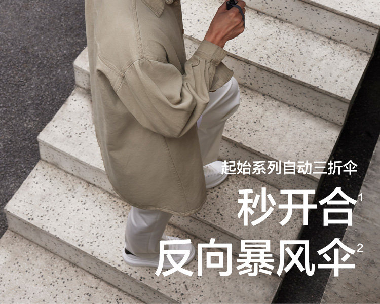Banana Under 蕉下 起始系列 全自动反向晴雨伞 图2