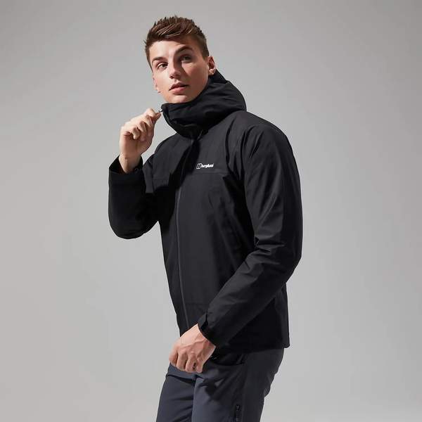 英国硬核户外品牌，Berghaus Paclite Dynax 男士GTX防水连帽硬壳冲锋衣898.1元