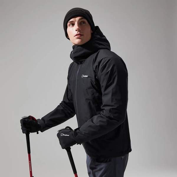 英国硬核户外品牌，Berghaus Paclite Dynax 男士GTX防水连帽硬壳冲锋衣898.1元
