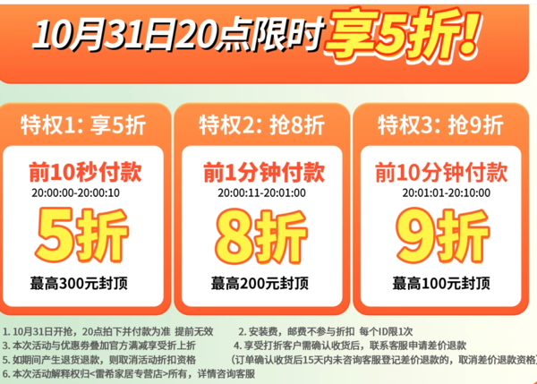 NVC Lighting 雷士照明 舒适光二代 智能小白全光谱护眼客厅灯 128W