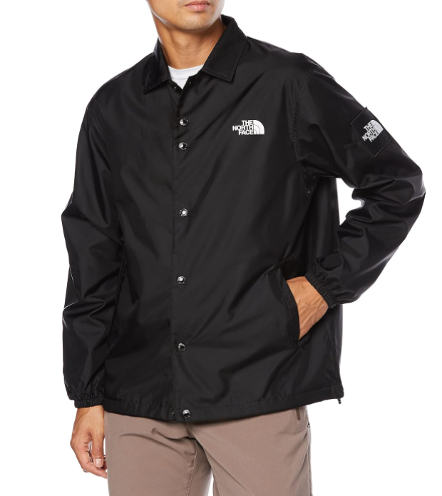 The North Face 北面 Coach 男士教练夹克 NP72130 黑色M码635元