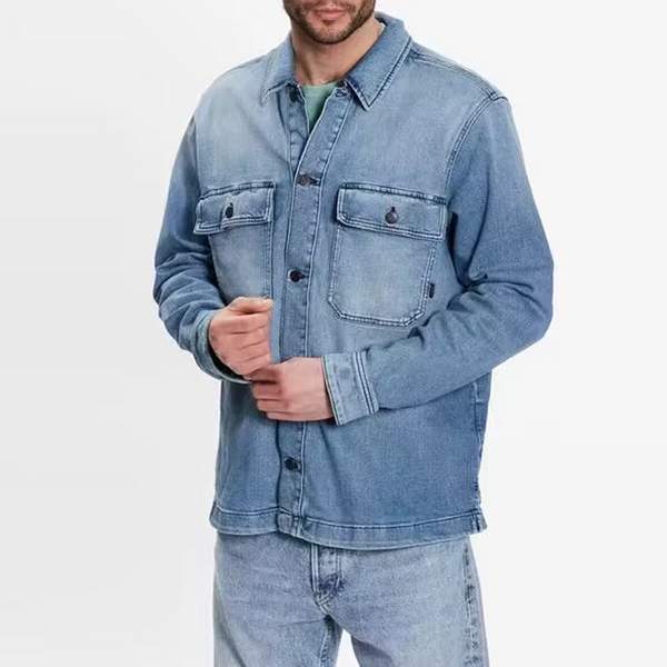 BOSS Hugo Boss 雨果·博斯 Lovvo BC 男士Oversized牛仔衬衫夹克50484252687.74元