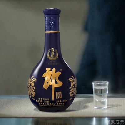 langjiu 郎酒 青花郎酒 天宝洞藏 陈酿 53%vol 酱香型白酒 500ml 单