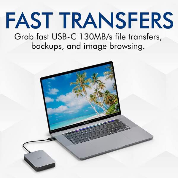 LaCie 雷孜 Mobile Drive V2 全新棱镜系列 Type-C/USB3.2 移动硬盘5TB948元