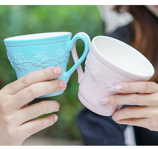 Wedgwood 玮致活 欢愉假日系列 马克杯对杯350ml*2个 S8951100013新低143.78元