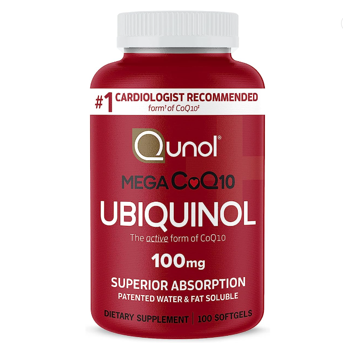 心血管保健，Qunol 酋诺 超级泛醇 还原型辅酶软胶囊100mg*100粒新低192.66元