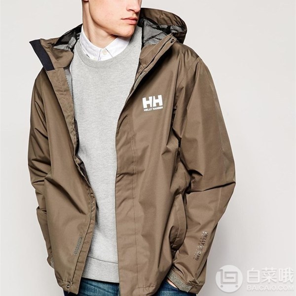 限L码，Helly Hansen 哈里汉森 Seven J 男子防水冲锋衣422元
