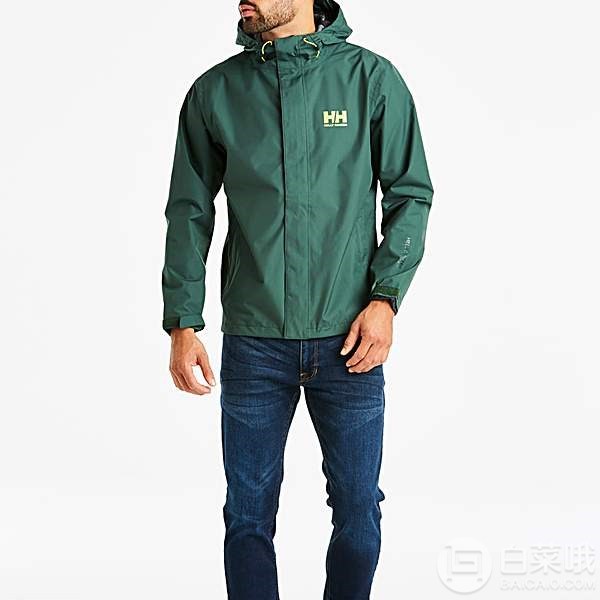 限L码，Helly Hansen 哈里汉森 Seven J 男子防水冲锋衣422元
