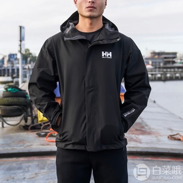 限L码，Helly Hansen 哈里汉森 Seven J 男子防水冲锋衣422元