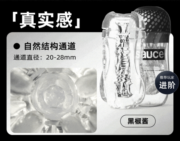 Sauce 非理性 进阶润滑套装 黑椒酱+粘稠型润滑液