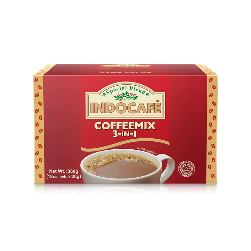 印尼原装进口，Indocafe 迎乐 三合一速溶咖啡20g*18包*2盒 19.9元包邮（需用券） 买手党-买手聚集的地方