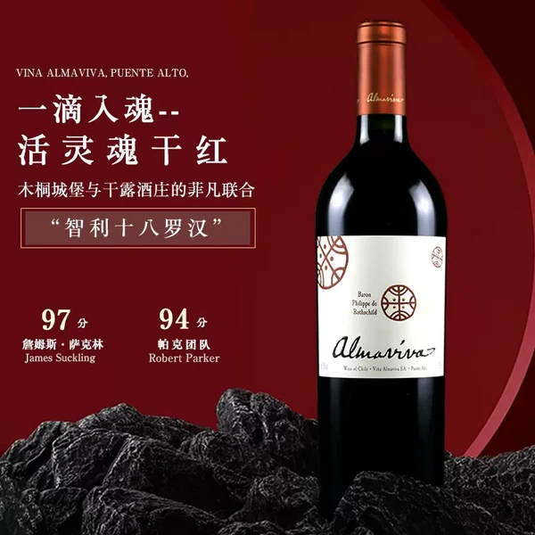 活灵魂 上普恩特干型红葡萄酒 2018年 750ml