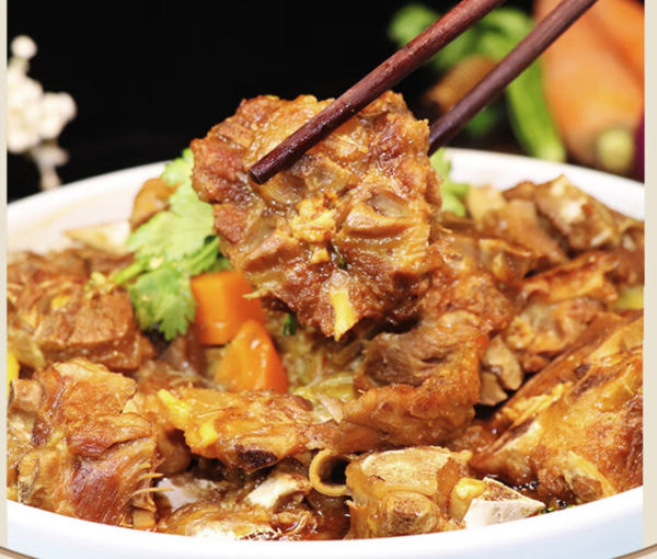 紫光园 羊蝎子熟食火锅 2.4斤