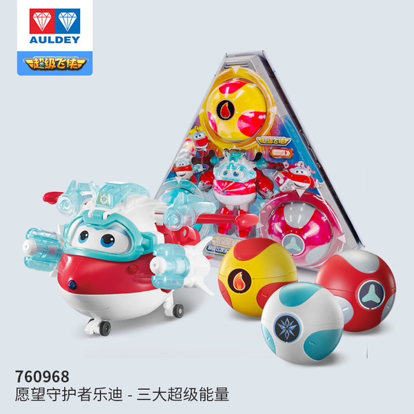 AULDEY 奥迪双钻 超级飞侠11愿望守护者 760968 乐迪3大集结能量