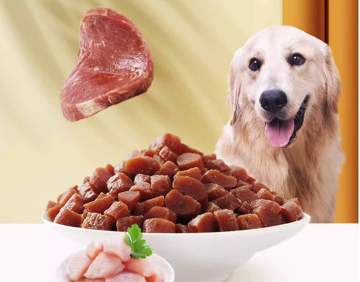 LILANG 力狼 狗零食烘干牛肉粒 250g
