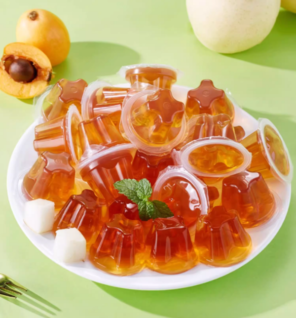 bi bi zan 比比赞 秋梨枇杷果冻 20个