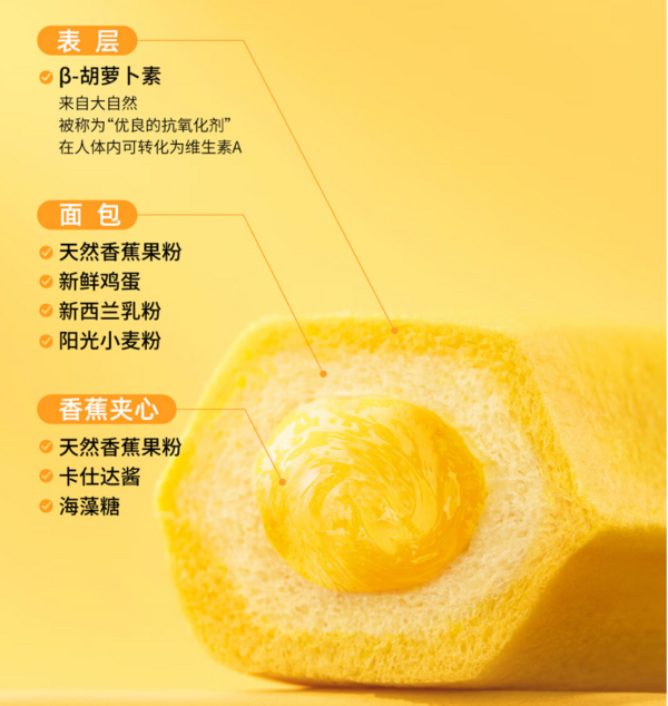 a1 零食研究所 香蕉面包 380g