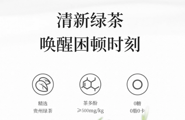 茶小开 茶与水说普洱茶乌龙茶红茶绿茶茉莉花茶 500ml*4瓶
