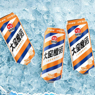 京东plus:大窑 碳酸饮料橙诺果味汽水500ml*10