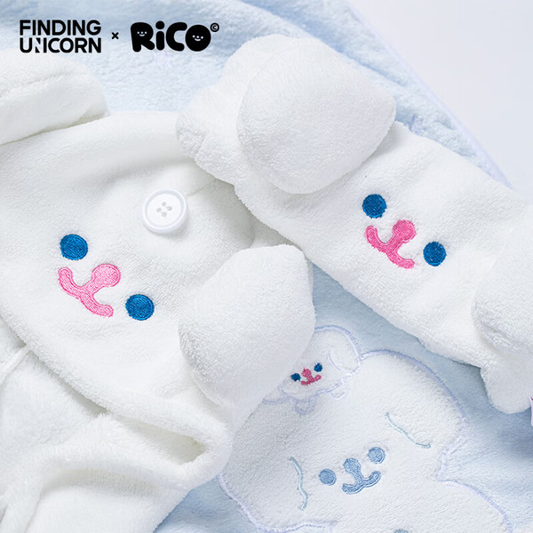 FINDING UNICORN 寻找独角兽 RiCO毛绒洗漱三件套装