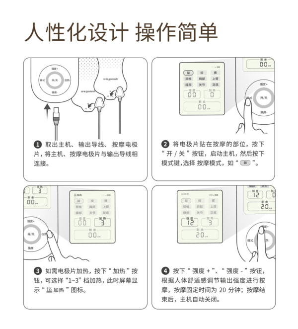 yuwell 鱼跃 SZP-610B 中频电疗仪