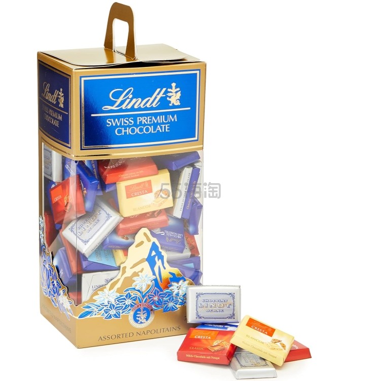 含稅直郵lindt瑞士蓮聖誕混合巧克力700g