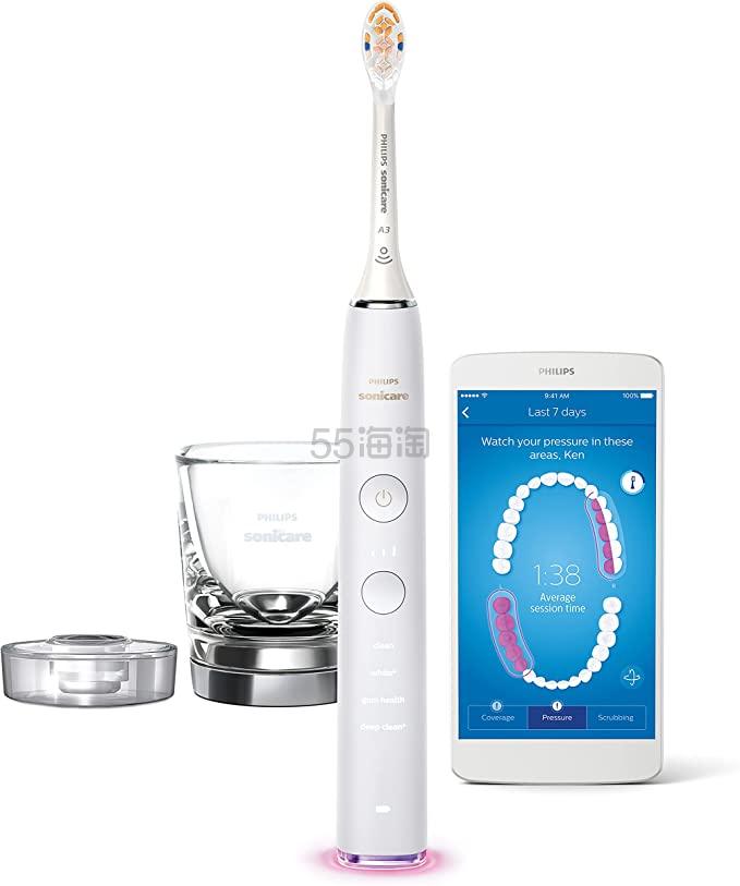 【含税直邮】Philips 飞利浦 Sonicare 电动牙刷 钻石智能清洁 HX9911 / 66 [2021 款]