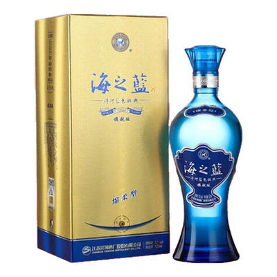 海之蓝酒的价格 52度图片