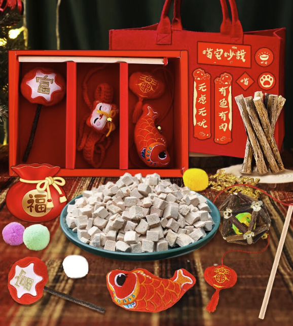 petofstory 宠物猫玩具 新年大礼包