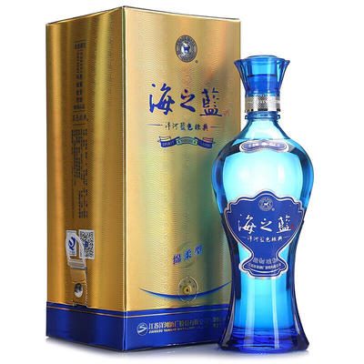 年货不打烊:yanghe 洋河 海之蓝 蓝色经典 42%vol 浓香型白酒 520ml