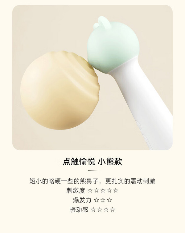 SVAKOM 司沃康 迷你小号震动棒 【三头可换】