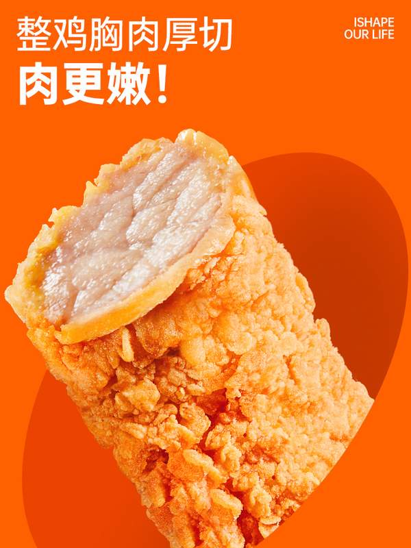 国家队备战保障产品供应商，优形 油炸厚切香酥小酥肉240g*5袋 39.9元包邮 买手党-买手聚集的地方