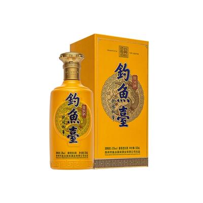 钓鱼台 贵宾酒 第二代 53%vol 酱香型白酒 500ml