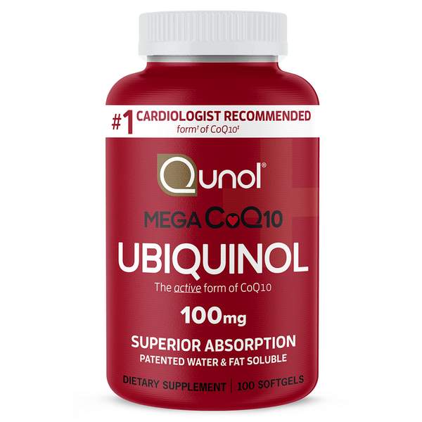 心血管保健，Qunol 酋诺 超级泛醇 还原型辅酶软胶囊100mg*100粒217元