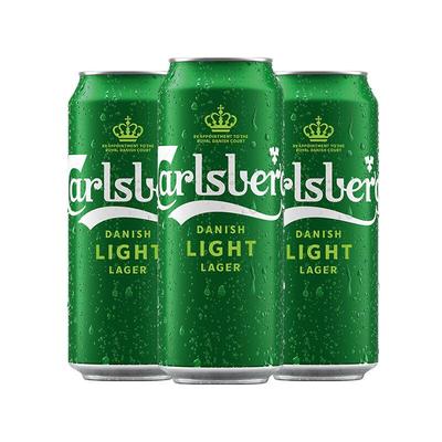 carlsberg嘉士伯特醇啤酒500ml3听