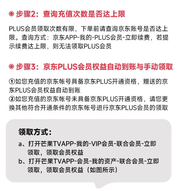 芒果TV 会员年卡+京东PLUS年卡