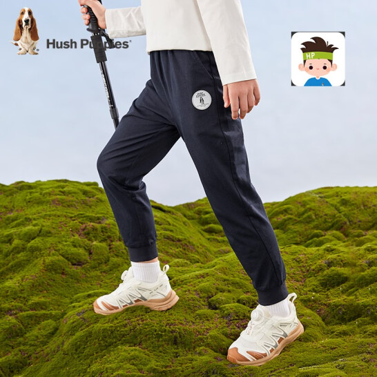 Hush Puppies 暇步士 男大童简约舒适休闲长裤（105~160码）2色 67.91元包邮 买手党-买手聚集的地方